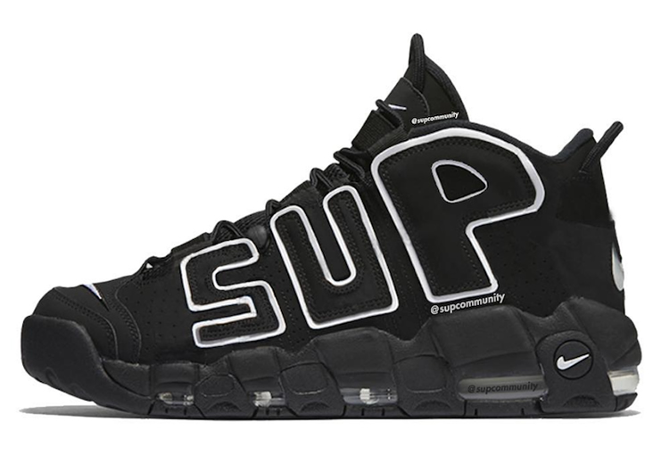 SUPREME X NIKE AIR MORE UPTEMPO “SUPTEMPO