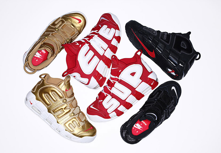 Supreme / Nike Air More Uptempo